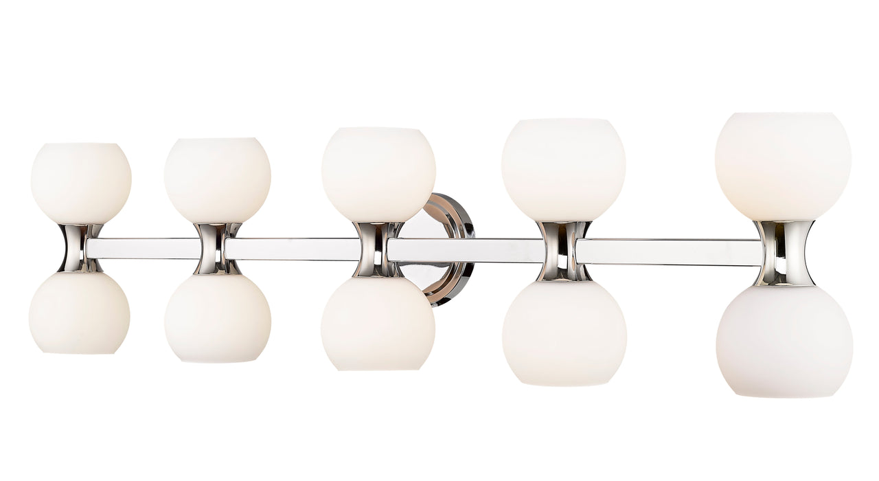 Vanity Z-Lite 494-10V-CH Chrome Artemis 10 Light Vanity Z-Lite