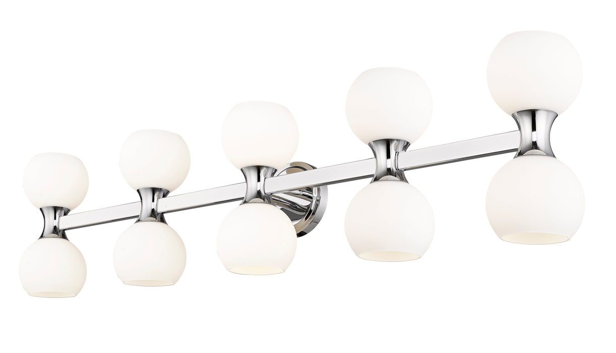 Vanity Z-Lite 494-10V-CH Chrome Artemis 10 Light Vanity Z-Lite