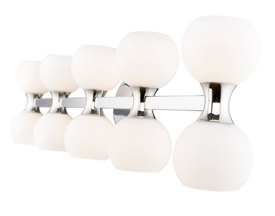 Vanity Z-Lite 494-10V-CH Chrome Artemis 10 Light Vanity Z-Lite