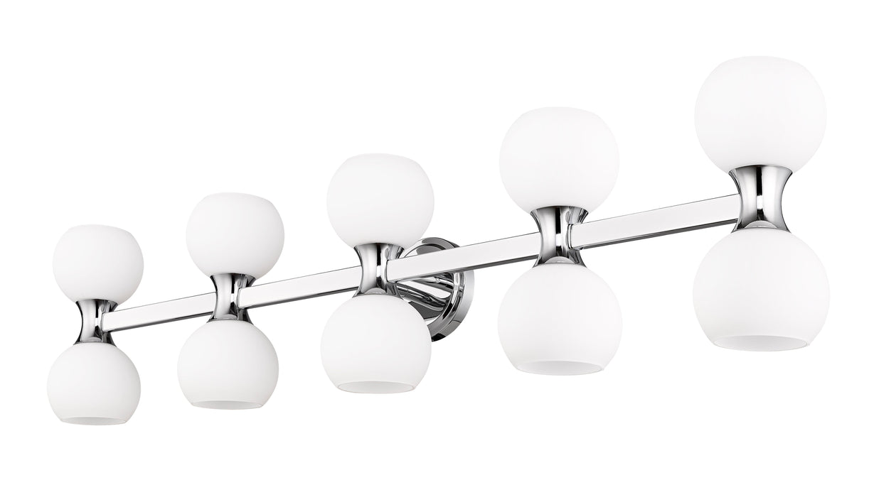 Vanity Z-Lite 494-10V-CH Chrome Artemis 10 Light Vanity Z-Lite