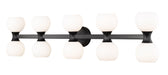 Vanity Z-Lite 494-10V-MB Matte Black Artemis 10 Light Vanity Z-Lite