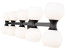 Vanity Z-Lite 494-10V-MB Matte Black Artemis 10 Light Vanity Z-Lite