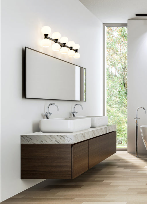 Vanity Z-Lite 494-10V-MB Matte Black Artemis 10 Light Vanity Z-Lite