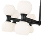 Chandelier Z-Lite 494-16MB Matte Black Artemis 16 Light Chandelier Z-Lite