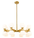 Chandelier Z-Lite 494-16MGLD Modern Gold Artemis 16 Light Chandelier Z-Lite