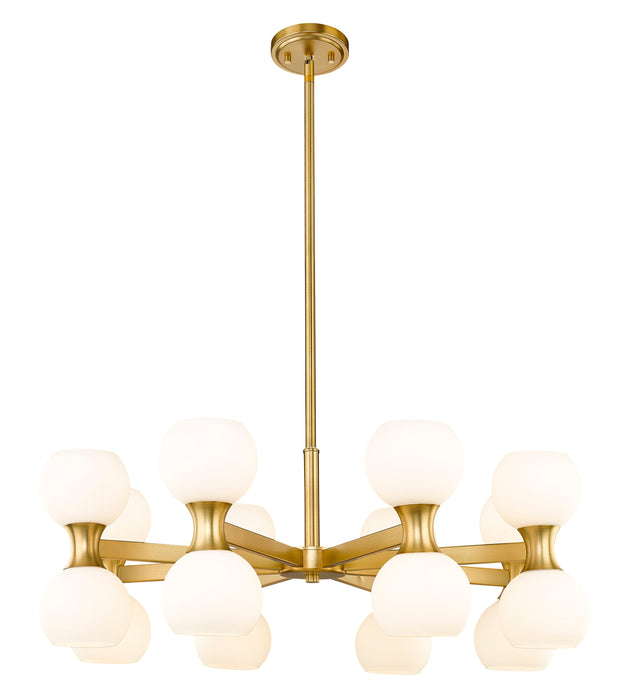 Chandelier Z-Lite 494-16MGLD Modern Gold Artemis 16 Light Chandelier Z-Lite