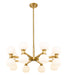 Chandelier Z-Lite 494-16MGLD Modern Gold Artemis 16 Light Chandelier Z-Lite