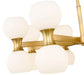 Chandelier Z-Lite 494-16MGLD Modern Gold Artemis 16 Light Chandelier Z-Lite