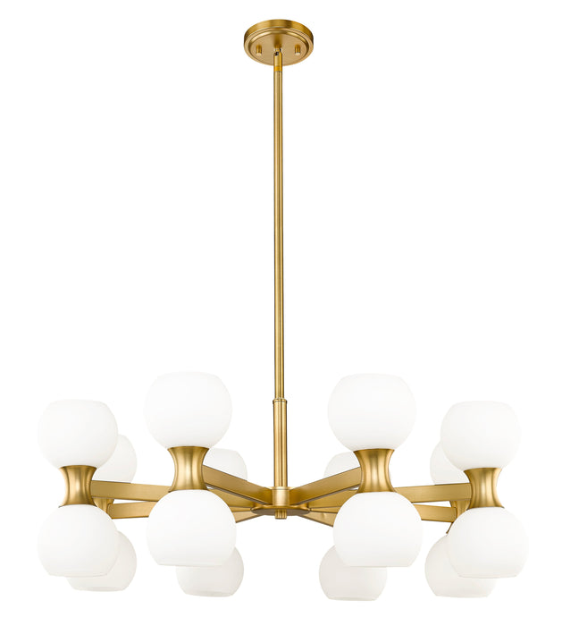 Chandelier Z-Lite 494-16MGLD Modern Gold Artemis 16 Light Chandelier Z-Lite