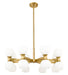 Chandelier Z-Lite 494-16MGLD Modern Gold Artemis 16 Light Chandelier Z-Lite