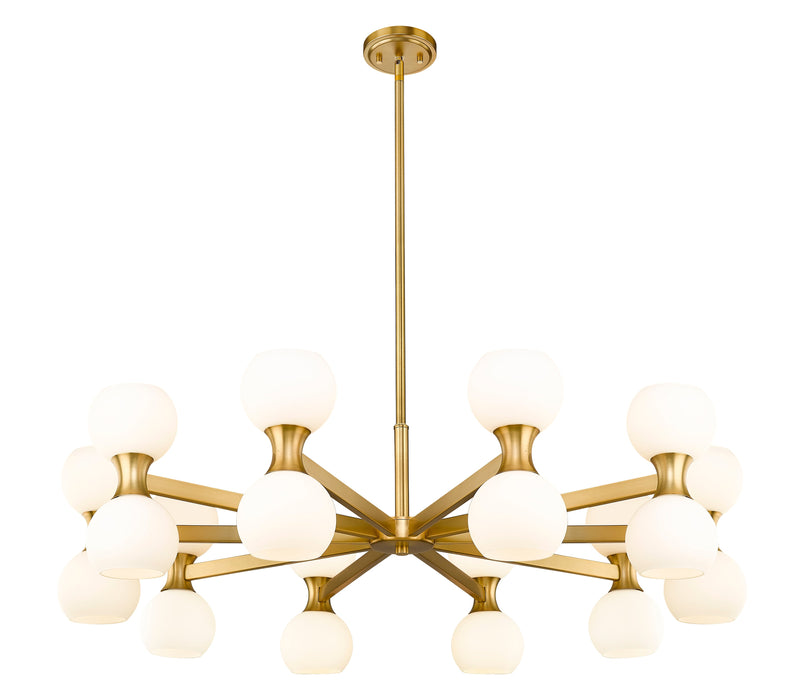 Chandelier Z-Lite 494-20MGLD Modern Gold Artemis 20 Light Chandelier Z-Lite