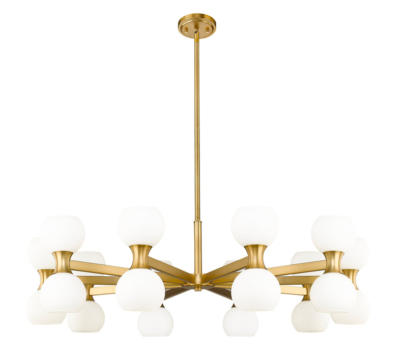 Chandelier Z-Lite 494-20MGLD Modern Gold Artemis 20 Light Chandelier Z-Lite