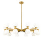 Chandelier Z-Lite 494-20MGLD Modern Gold Artemis 20 Light Chandelier Z-Lite