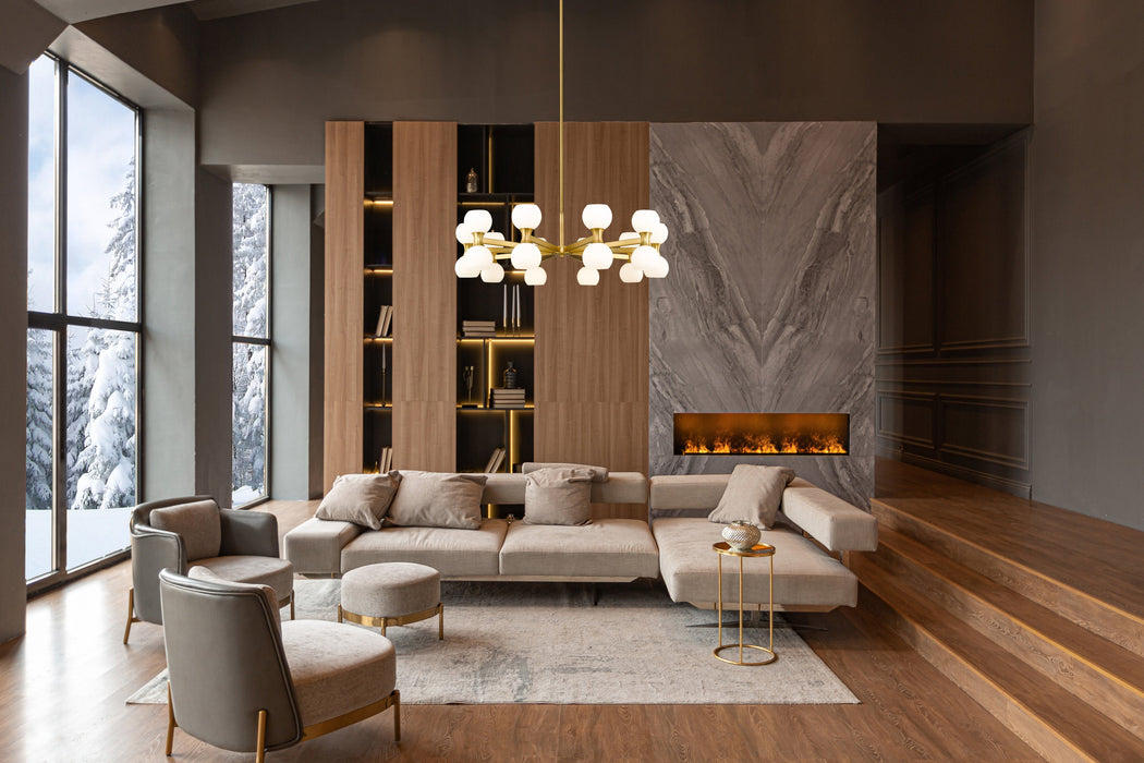 Chandelier Z-Lite 494-20MGLD Modern Gold Artemis 20 Light Chandelier Z-Lite