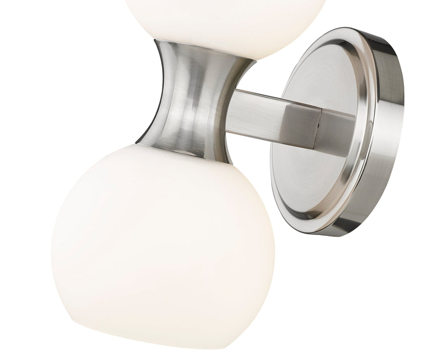 Wall Sconce Z-Lite 494-2S-BN Brushed Nickel Artemis 2 Light Wall Sconce Z-Lite