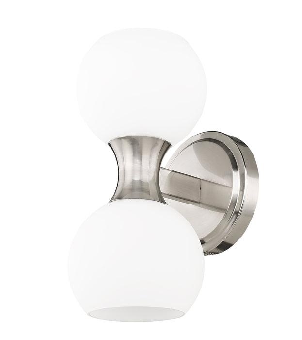 Wall Sconce Z-Lite 494-2S-BN Brushed Nickel Artemis 2 Light Wall Sconce Z-Lite