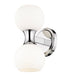 Wall Sconce Z-Lite 494-2S-CH Chrome Artemis 2 Light Wall Sconce Z-Lite