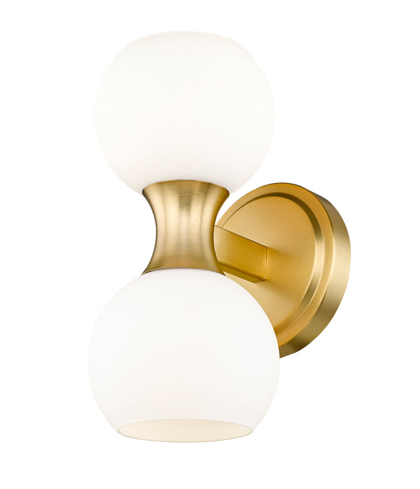 Wall Sconce Z-Lite 494-2S-MGLD Modern Gold Artemis 2 Light Wall Sconce Z-Lite