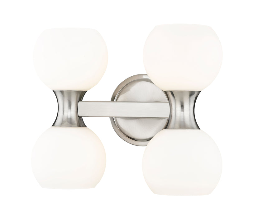 Vanity Z-Lite 494-4V-BN Brushed Nickel Artemis 4 Light Vanity Z-Lite