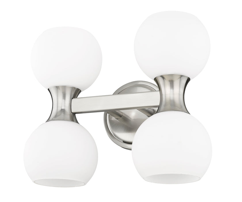 Vanity Z-Lite 494-4V-BN Brushed Nickel Artemis 4 Light Vanity Z-Lite