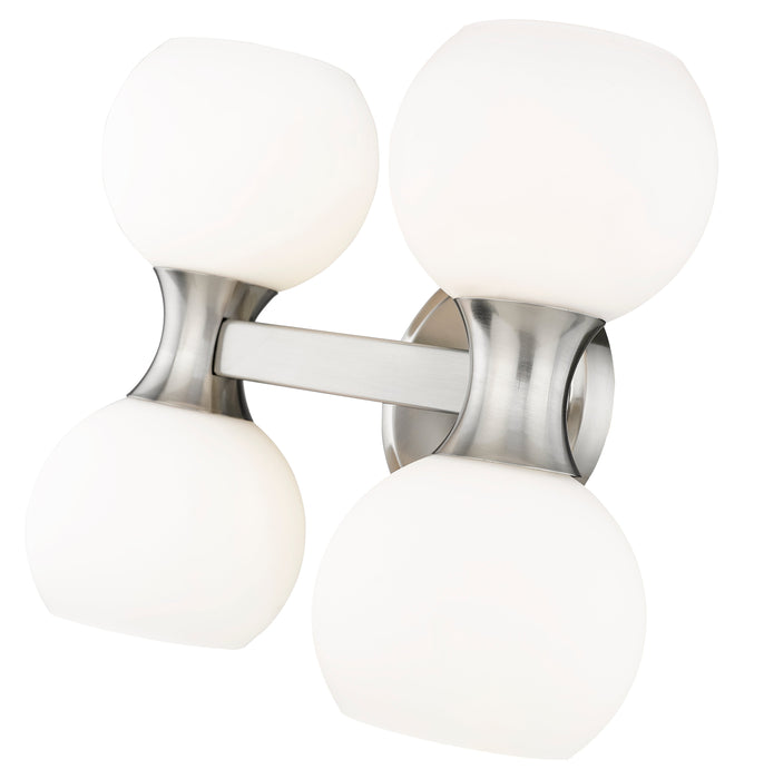 Vanity Z-Lite 494-4V-BN Brushed Nickel Artemis 4 Light Vanity Z-Lite