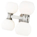 Vanity Z-Lite 494-4V-BN Brushed Nickel Artemis 4 Light Vanity Z-Lite
