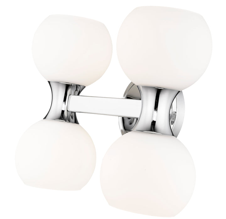 Vanity Z-Lite 494-4V-CH Chrome Artemis 4 Light Vanity Z-Lite