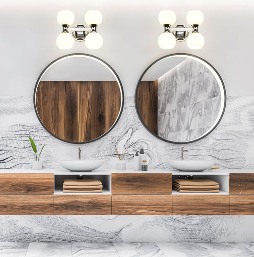Vanity Z-Lite 494-4V-CH Chrome Artemis 4 Light Vanity Z-Lite
