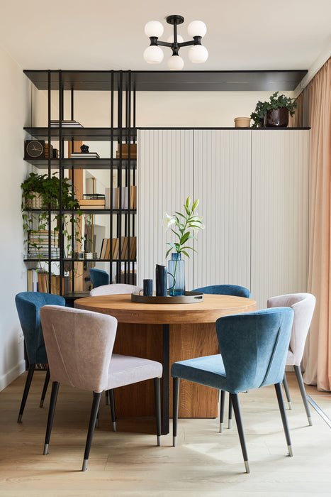 Semi Flush Mount Z-Lite 494-6SF-MB Matte Black Artemis 6 Light Semi Flush Mount Z-Lite