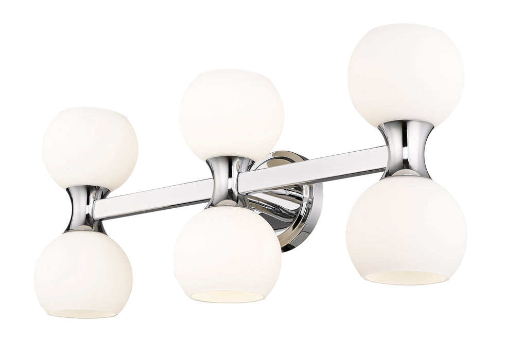 Vanity Z-Lite 494-6V-CH Chrome Artemis 6 Light Vanity Z-Lite
