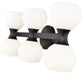 Vanity Z-Lite 494-6V-MB Matte Black Artemis 6 Light Vanity Z-Lite
