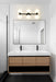 Vanity Z-Lite 494-6V-MB Matte Black Artemis 6 Light Vanity Z-Lite
