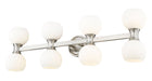 Vanity Z-Lite 494-8V-BN Brushed Nickel Artemis 8 Light Vanity Z-Lite