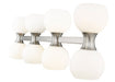 Vanity Z-Lite 494-8V-BN Brushed Nickel Artemis 8 Light Vanity Z-Lite