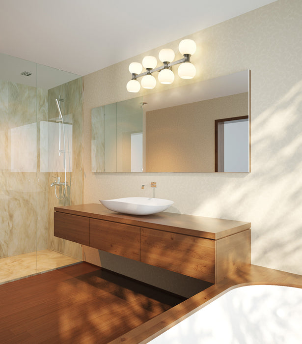 Vanity Z-Lite 494-8V-BN Brushed Nickel Artemis 8 Light Vanity Z-Lite