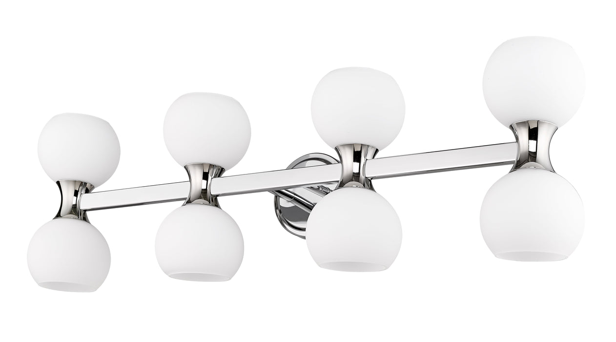 Vanity Z-Lite 494-8V-CH Chrome Artemis 8 Light Vanity Z-Lite