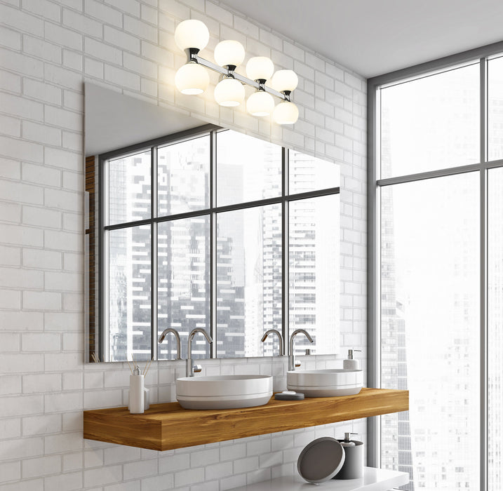 Vanity Z-Lite 494-8V-CH Chrome Artemis 8 Light Vanity Z-Lite