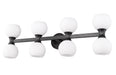 Vanity Z-Lite 494-8V-MB Matte Black Artemis 8 Light Vanity Z-Lite