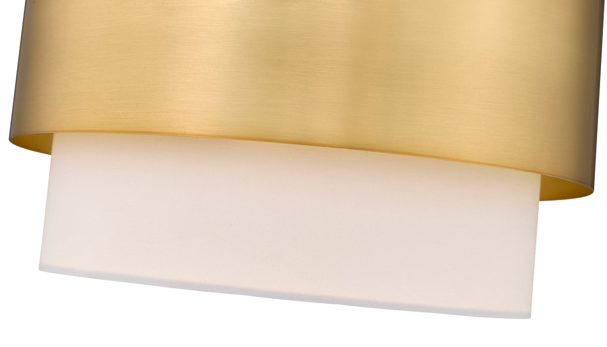 Pendant Z-Lite 495P12-MGLD Modern Gold Counterpoint 1 Light Pendant Z-Lite