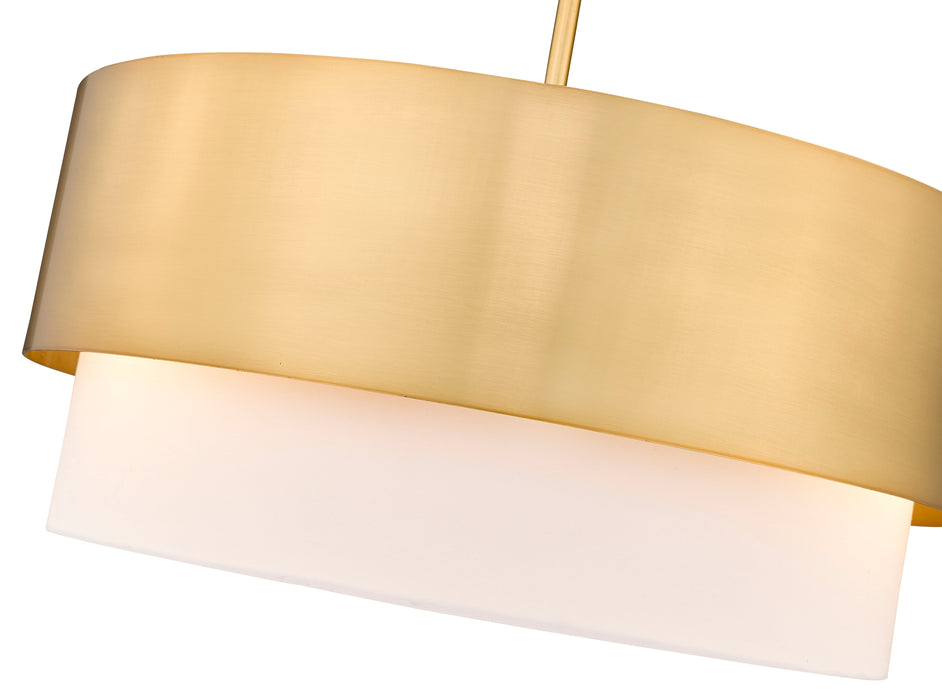 Pendant Z-Lite 495P18-MGLD Modern Gold Counterpoint 3 Light Pendant Z-Lite