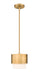 Pendant Z-Lite 495P7-MGLD Modern Gold Counterpoint 1 Light Pendant Z-Lite