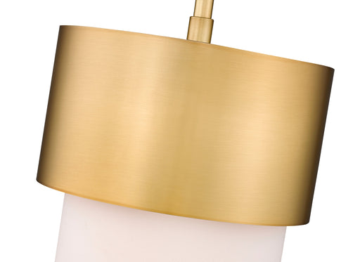 Pendant Z-Lite 495P7-MGLD Modern Gold Counterpoint 1 Light Pendant Z-Lite