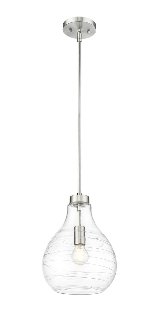 Pendant Z-Lite 496P10-BN Brushed Nickel Bon Air 1 Light Pendant Z-Lite