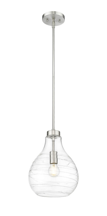 Pendant Z-Lite 496P10-BN Brushed Nickel Bon Air 1 Light Pendant Z-Lite