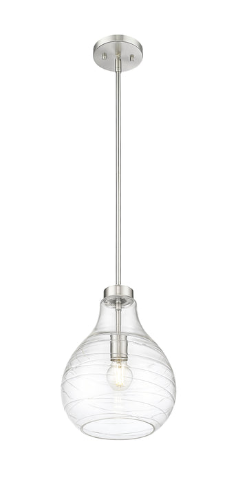 Pendant Z-Lite 496P10-BN Brushed Nickel Bon Air 1 Light Pendant Z-Lite