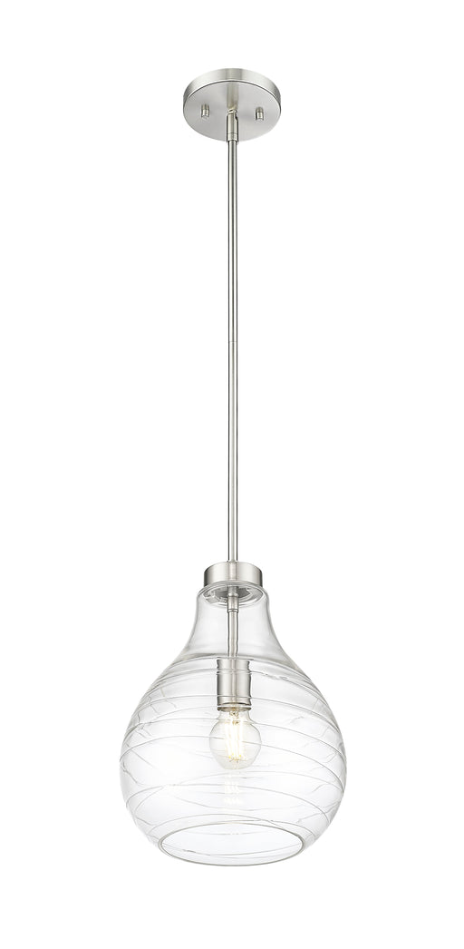 Pendant Z-Lite 496P10-BN Brushed Nickel Bon Air 1 Light Pendant Z-Lite