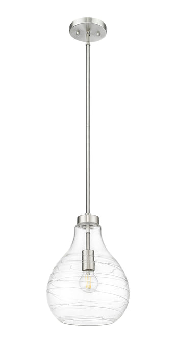 Pendant Z-Lite 496P10-BN Brushed Nickel Bon Air 1 Light Pendant Z-Lite