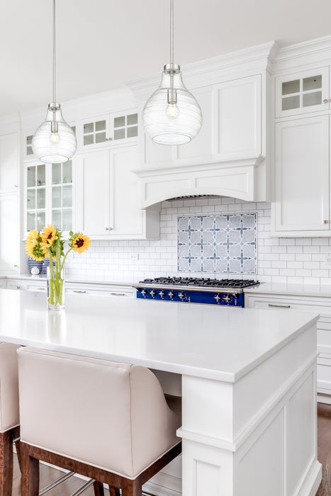 Pendant Z-Lite 496P10-BN Brushed Nickel Bon Air 1 Light Pendant Z-Lite