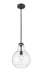Pendant Z-Lite 496P10-MB Matte Black Bon Air 1 Light Pendant Z-Lite