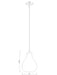 Pendant Z-Lite 496P10-MB Matte Black Bon Air 1 Light Pendant Z-Lite